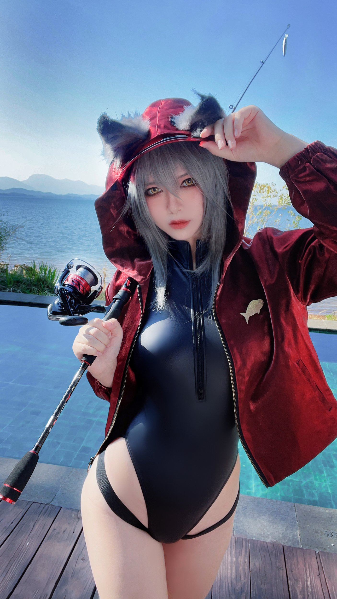 中国Coser《半半子BANBANKO》性感黑丝还原狂堵之渊「蛇喰梦子」！