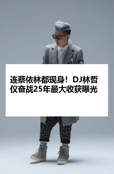 连蔡依林都现身！DJ林哲仪奋战25年最大收获曝光