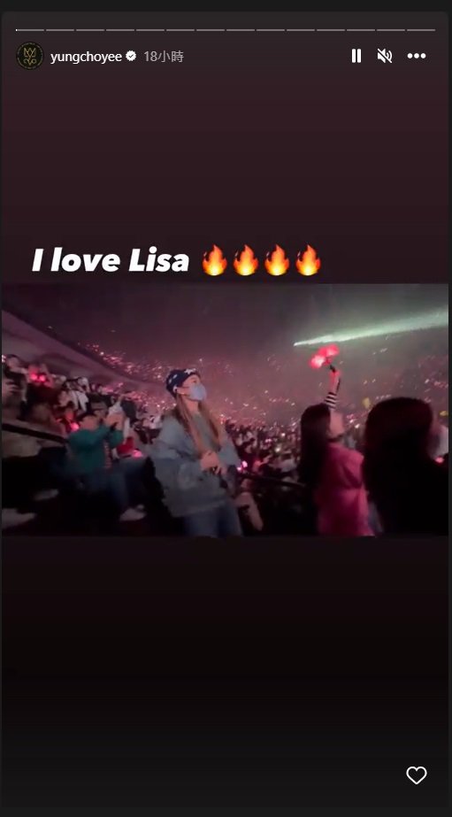 香港天后也爱Lisa！容祖儿朝圣BLACKPINK演唱会超嗨跟著跳