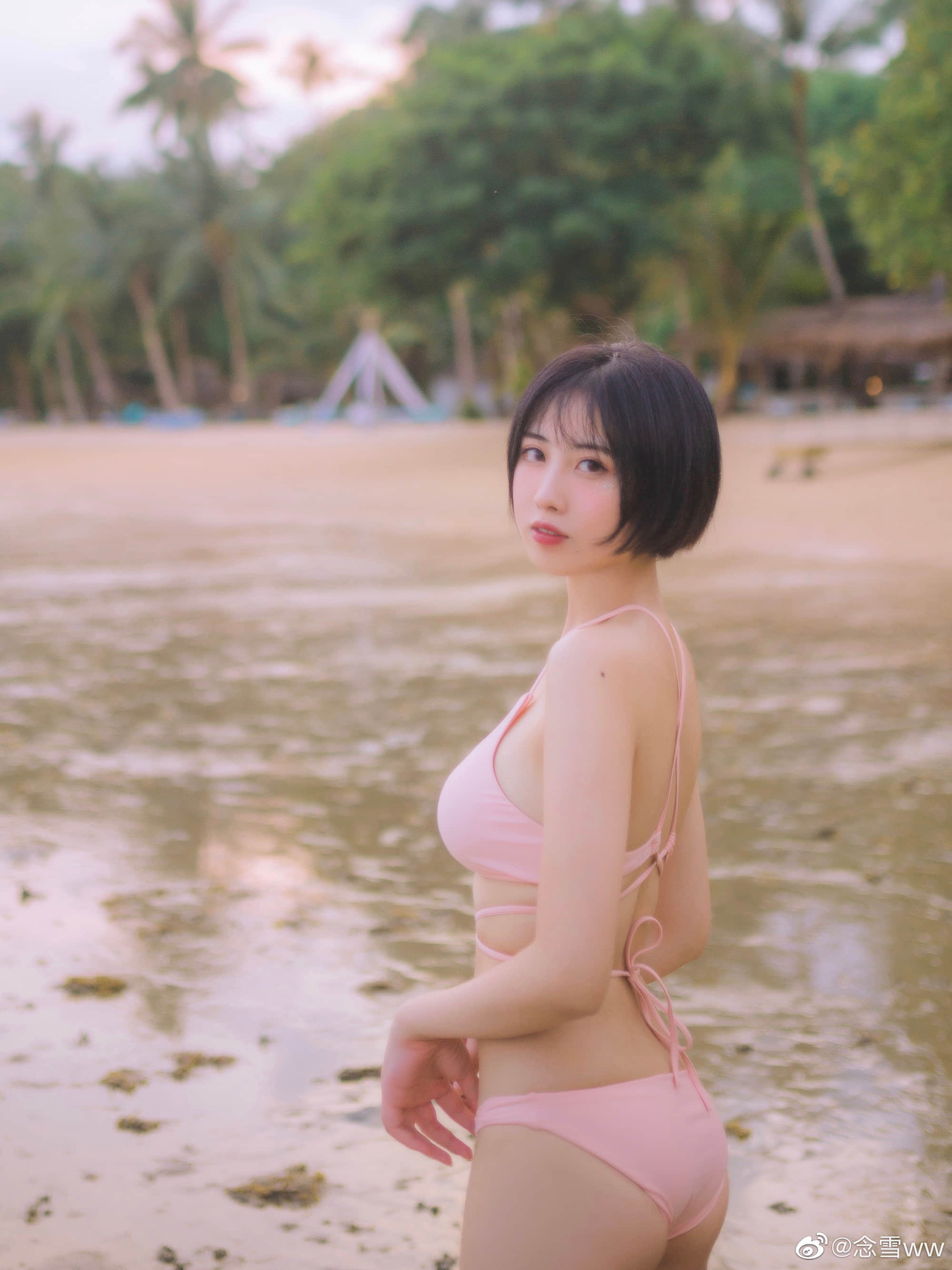 美女写真 粉紫色的浪漫小世界2