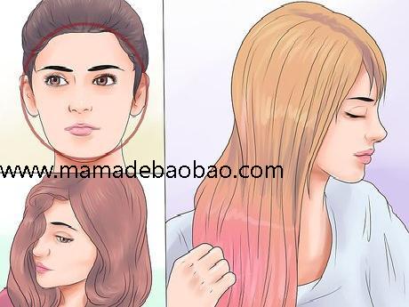 4种方法来选择发型（脸型确定头发长度）