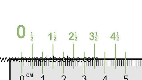 如何读尺子上的刻度: 10 步骤（英尺直尺）