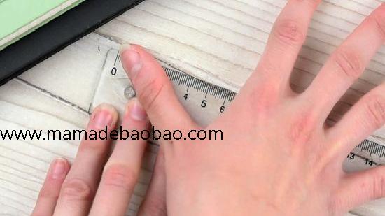 3种方法来测量手的大小（测量手的周长）