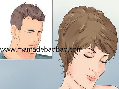 4种方法来选择发型（脸型确定头发长度）