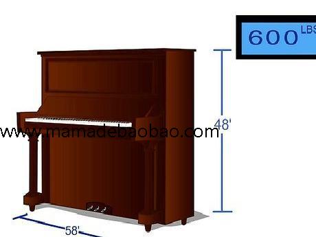 4种方法来搬动钢琴（搬运斯皮耐琴）