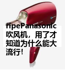 ripePanasonic吹风机，用了才知道为什么能大流行！